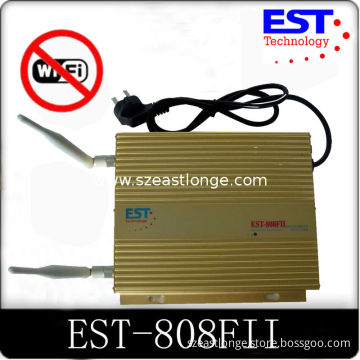30dbm Wifi / Blue Tooth / Wireless Video Jammer Est-808fii With 2 Antenna